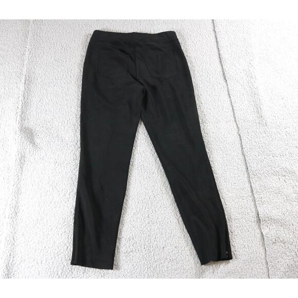 Joseph Ribkoff Pants Women Black 8 Pull-On Trouser Zipper Ankle Canada - Picture 2 of 6